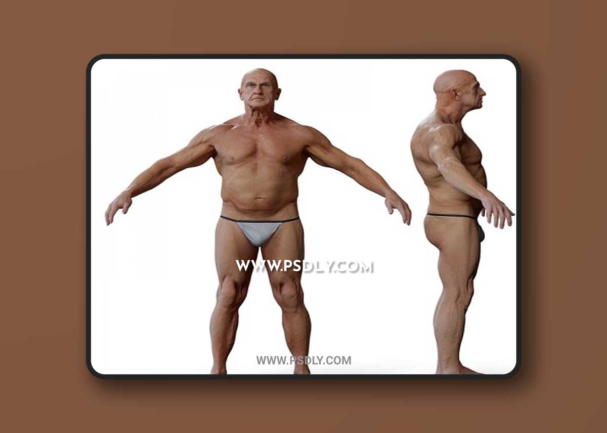 ANIMATION READY BODY SCAN / MALE 05