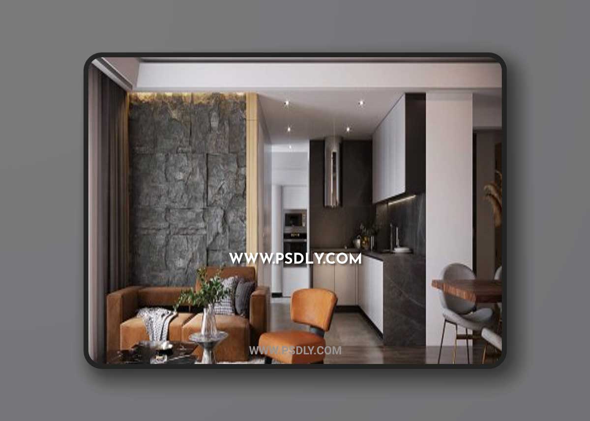 Apartment Scene By Mai Long 3D Models