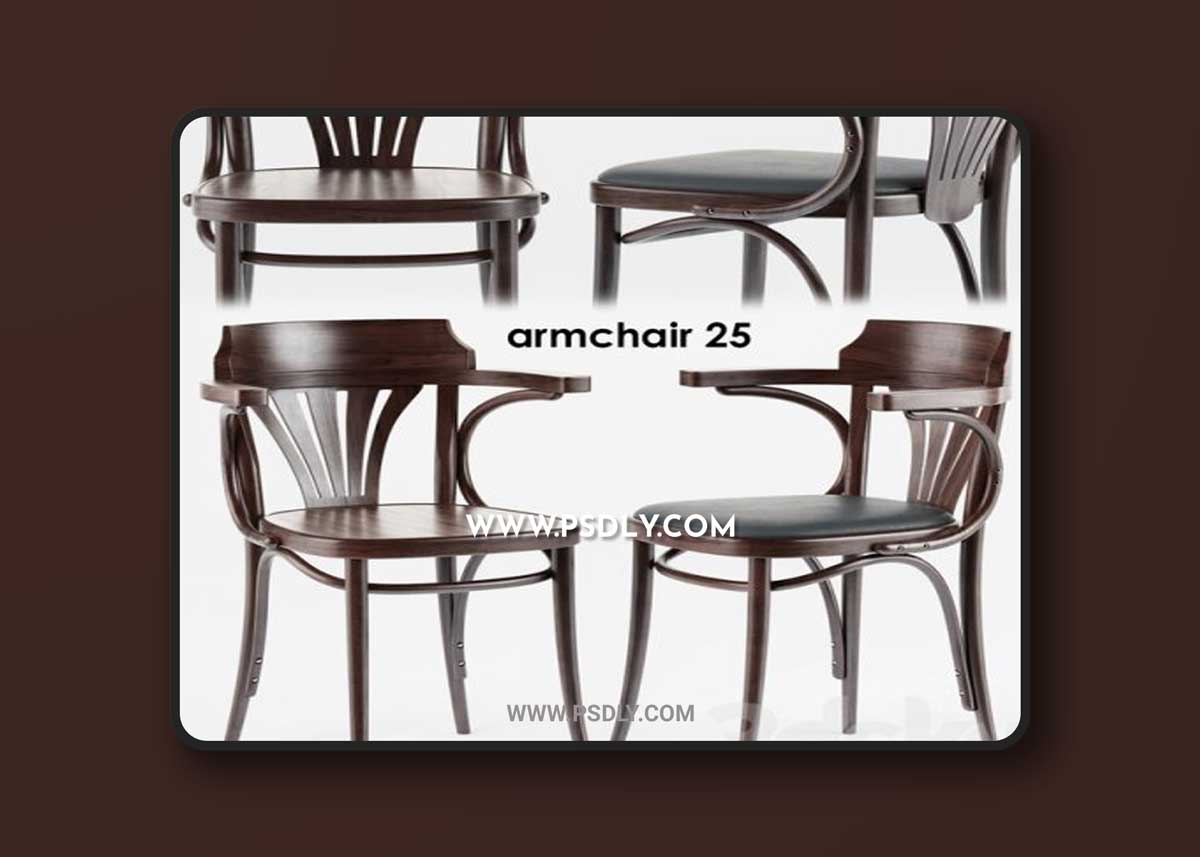 Armchair 25 3D Models