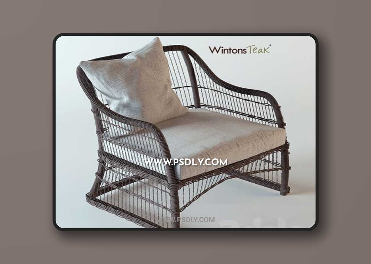 Armchair WIntonsTeak ELAN DEEPSEATER PR3