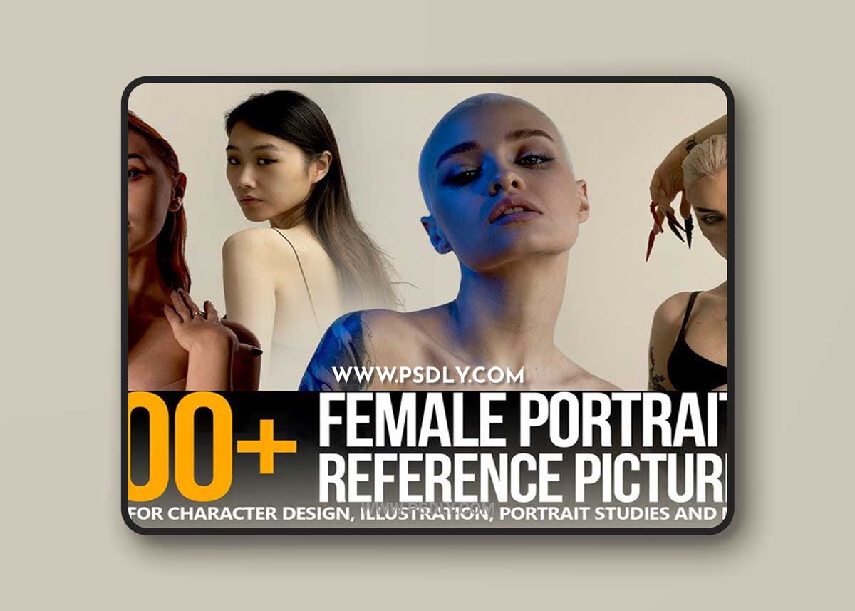 ArtStation - Grafit Studio - 600+ Female Portraits Reference Pictures