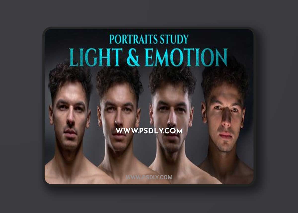 Artstation - Satine Zillah - Portraits Study- Light & Emotion- Photo Reference Pack
