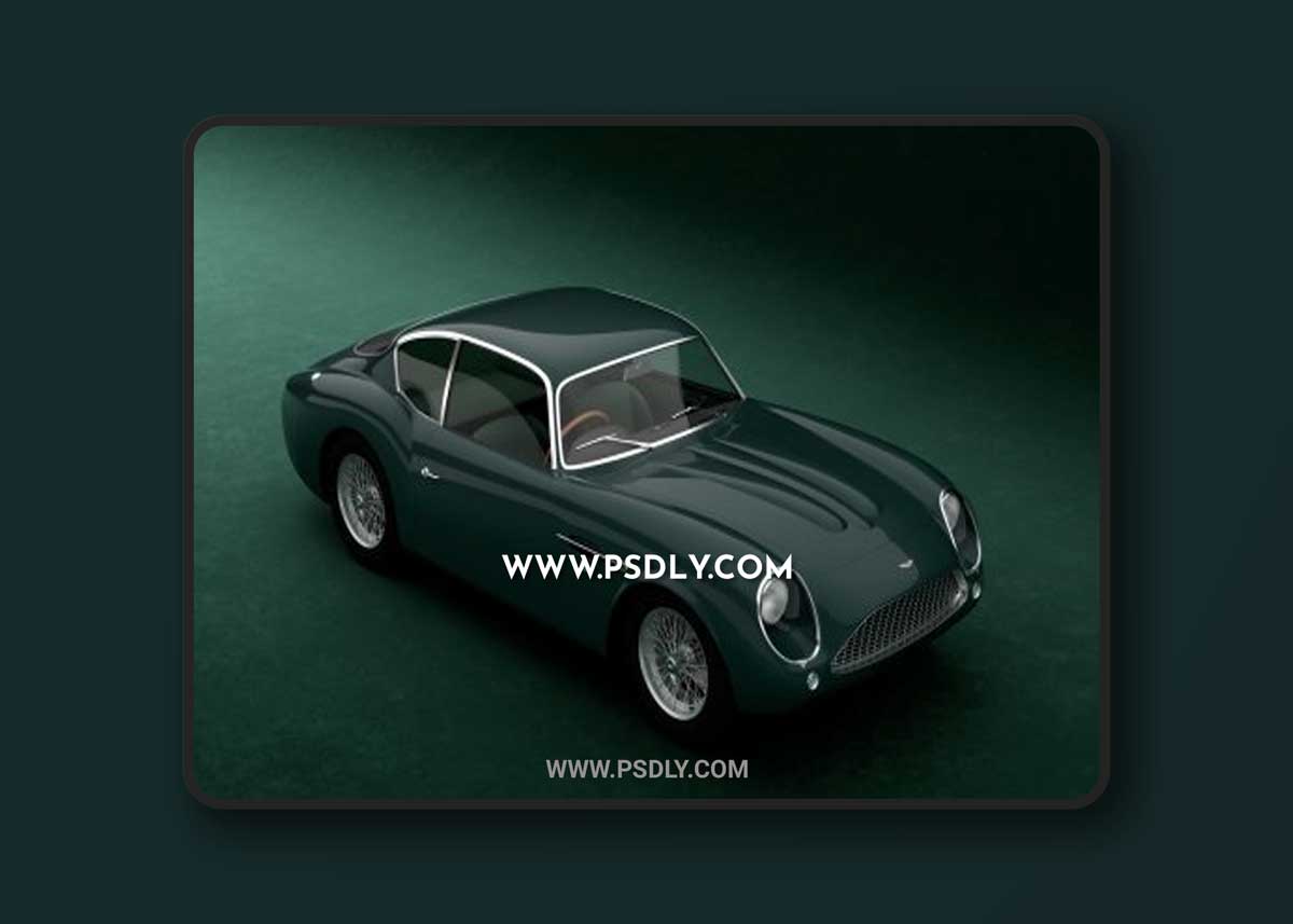 Aston Martin DB4GT Zagato 1960-1963 3D model