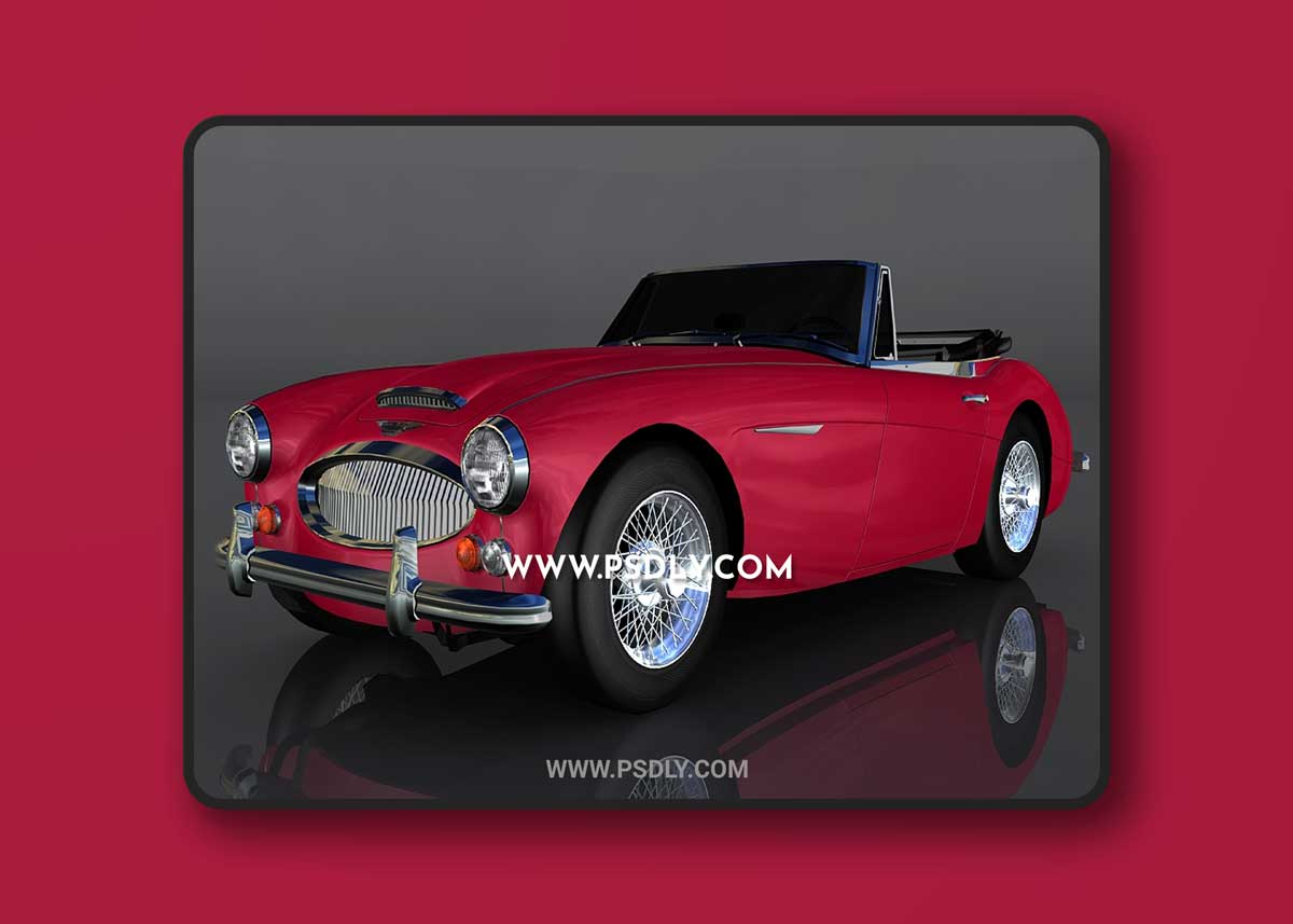 Austin-Healey 3000 3D Model o93689