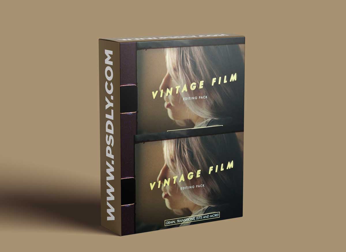 Austin Newman - Austin Makes Films Vintage Film Editing Pack (Grain Transitions LUTs and Overlays)