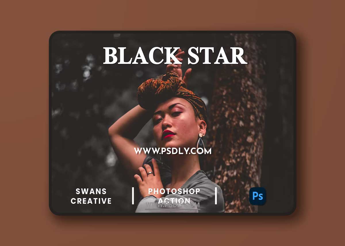 Black Star Photoshop Action