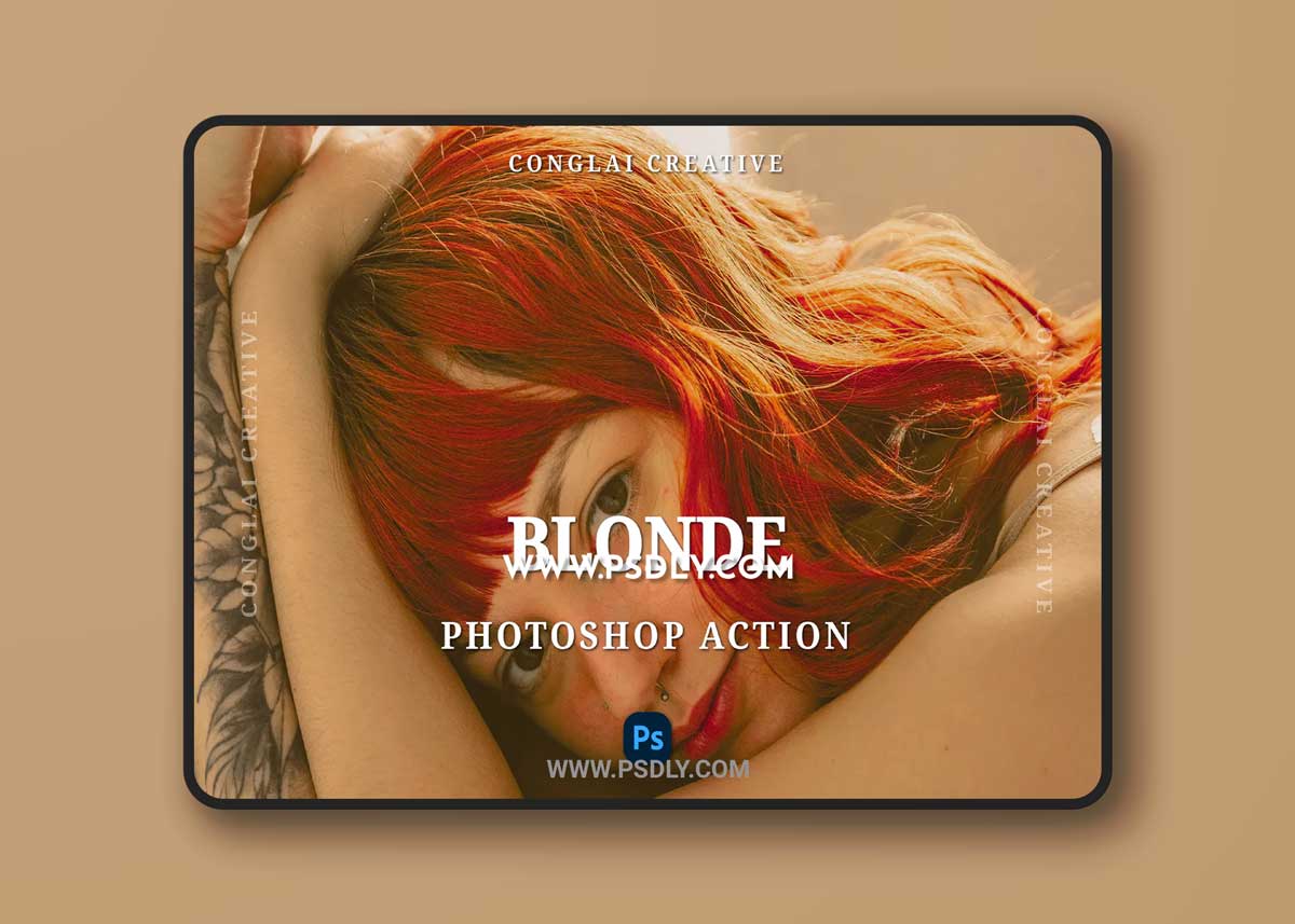 Blonde - Photoshop Action