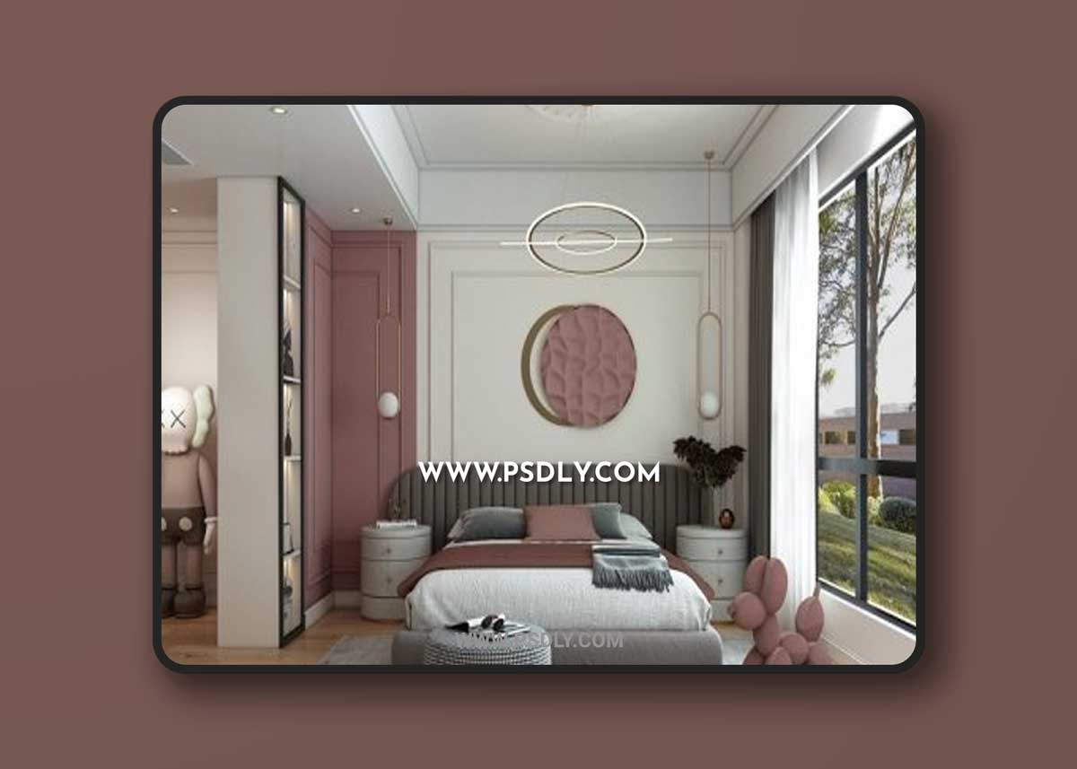 Children Room Interior 03 by Huy Hieu Lee