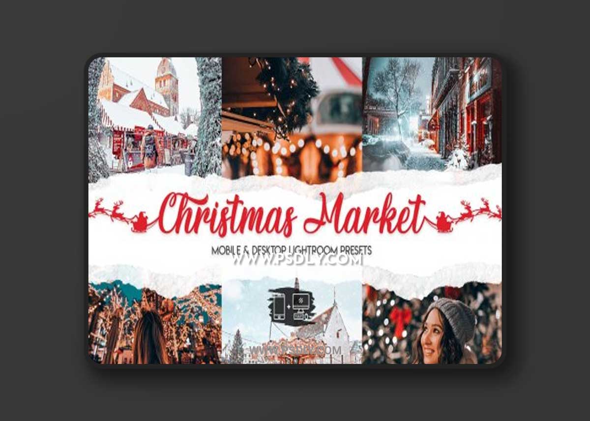 Christmas Market - 15 Premium Lightroom Presets