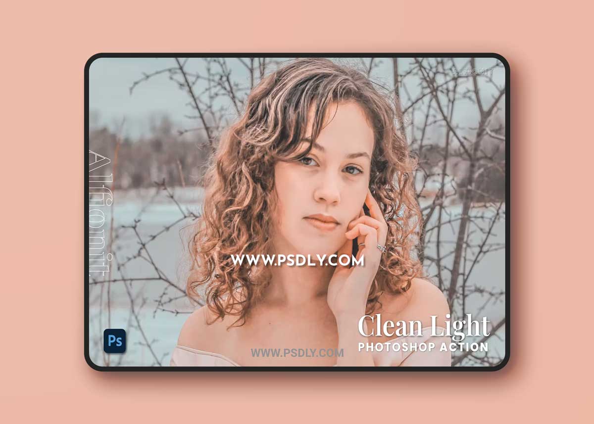 Clean Light Photoshop Action