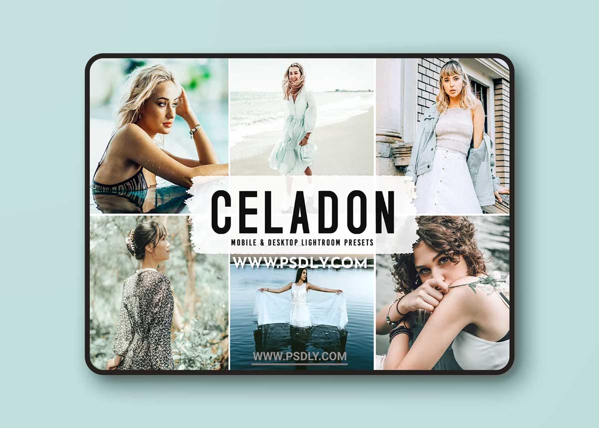 CreativeMarket - Celadon Pro Lightroom Presets 6622413