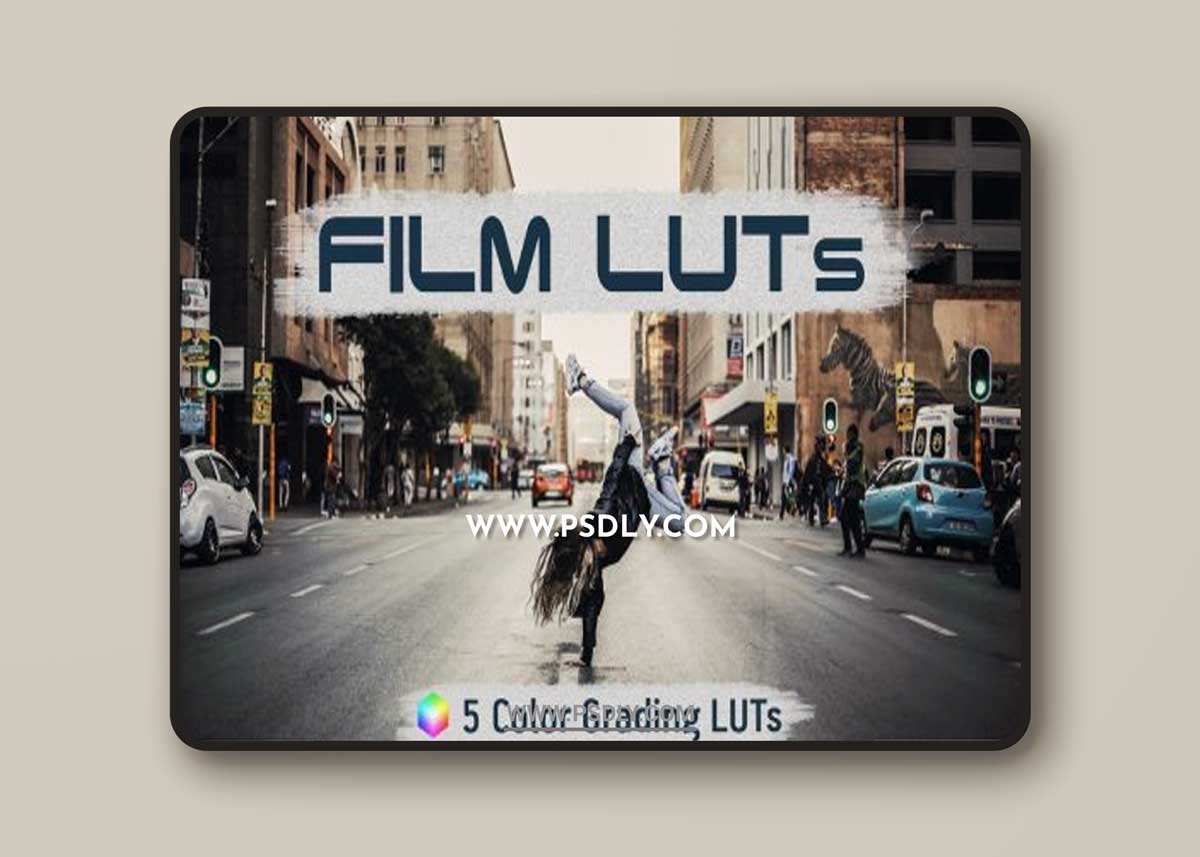 CreativeMarket - Film LUTs for Final Cut, Filmora, Premiere Pro 6453338