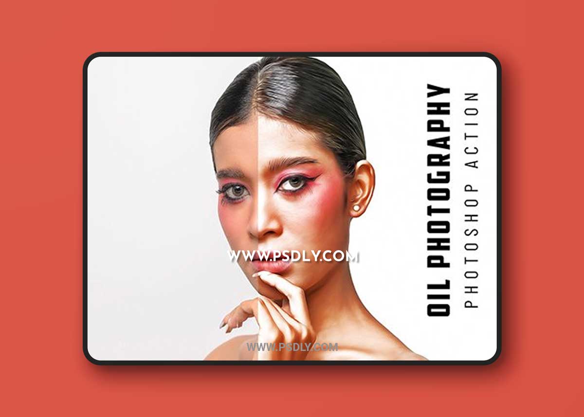 CreativeMarket - Oil Photography Action 6773316