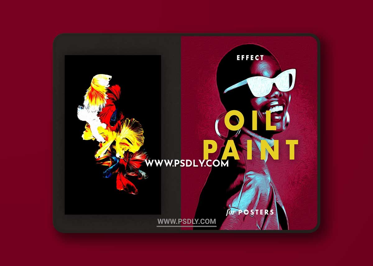 CreativeMarket - Smudged Paint Effect for Posters 6788673