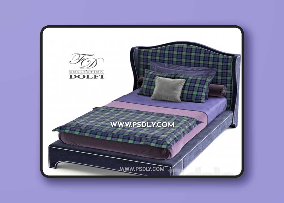 DOLFI Bed William 3D Models