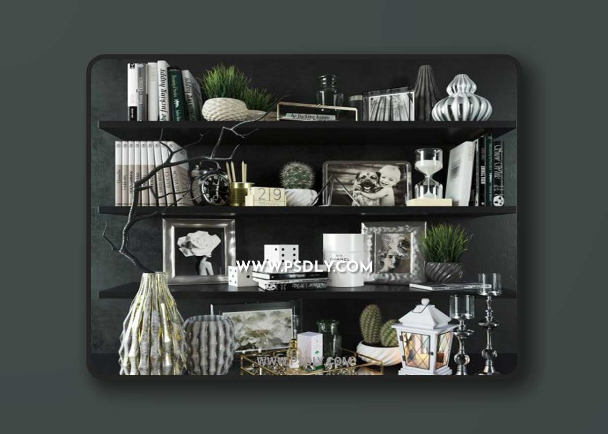 Decor Set 00001 3D Model