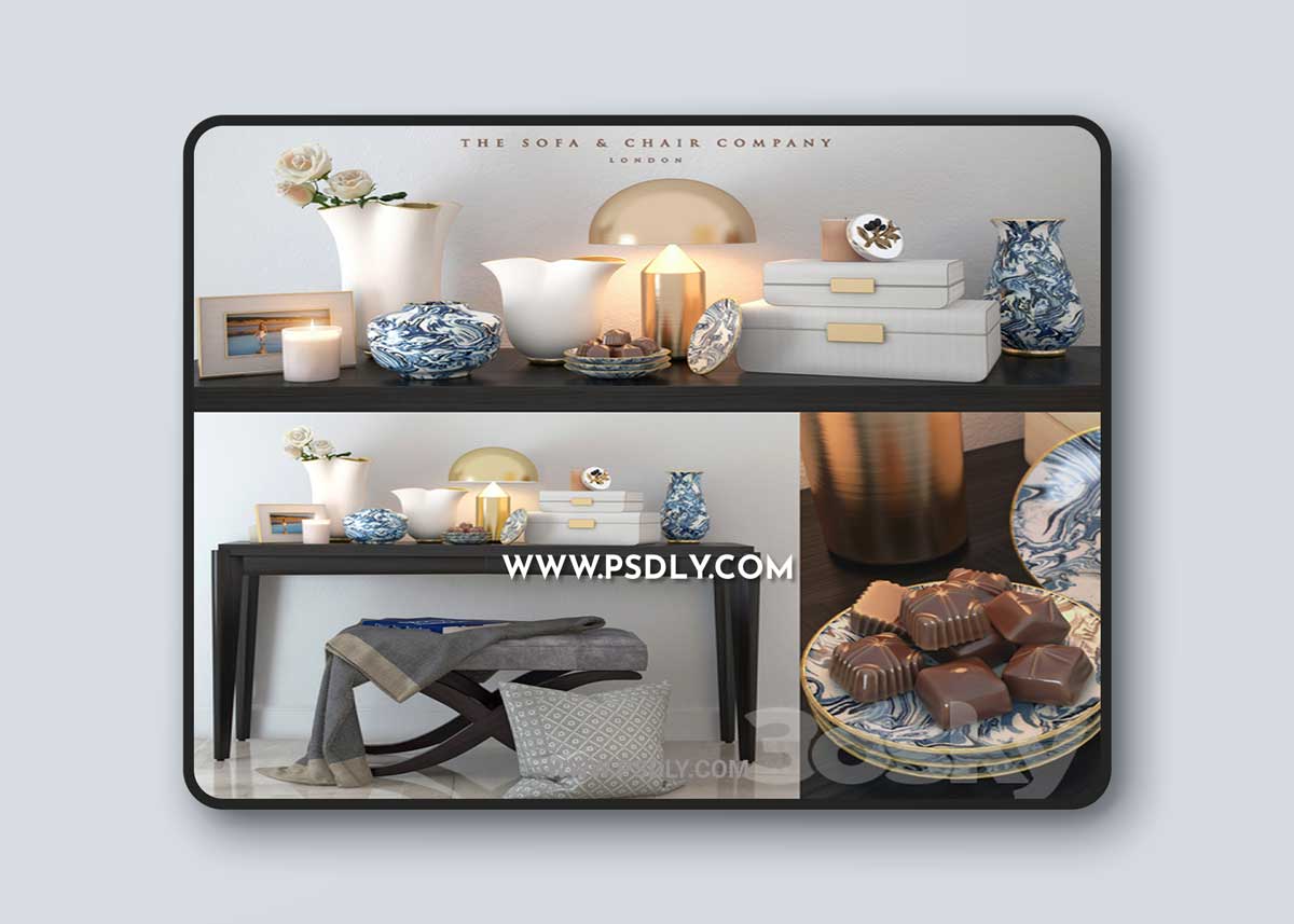 Decor set The Sofa & Chair Company