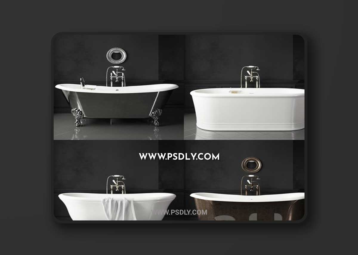 Devon & Devon Bath set (vray, corona)