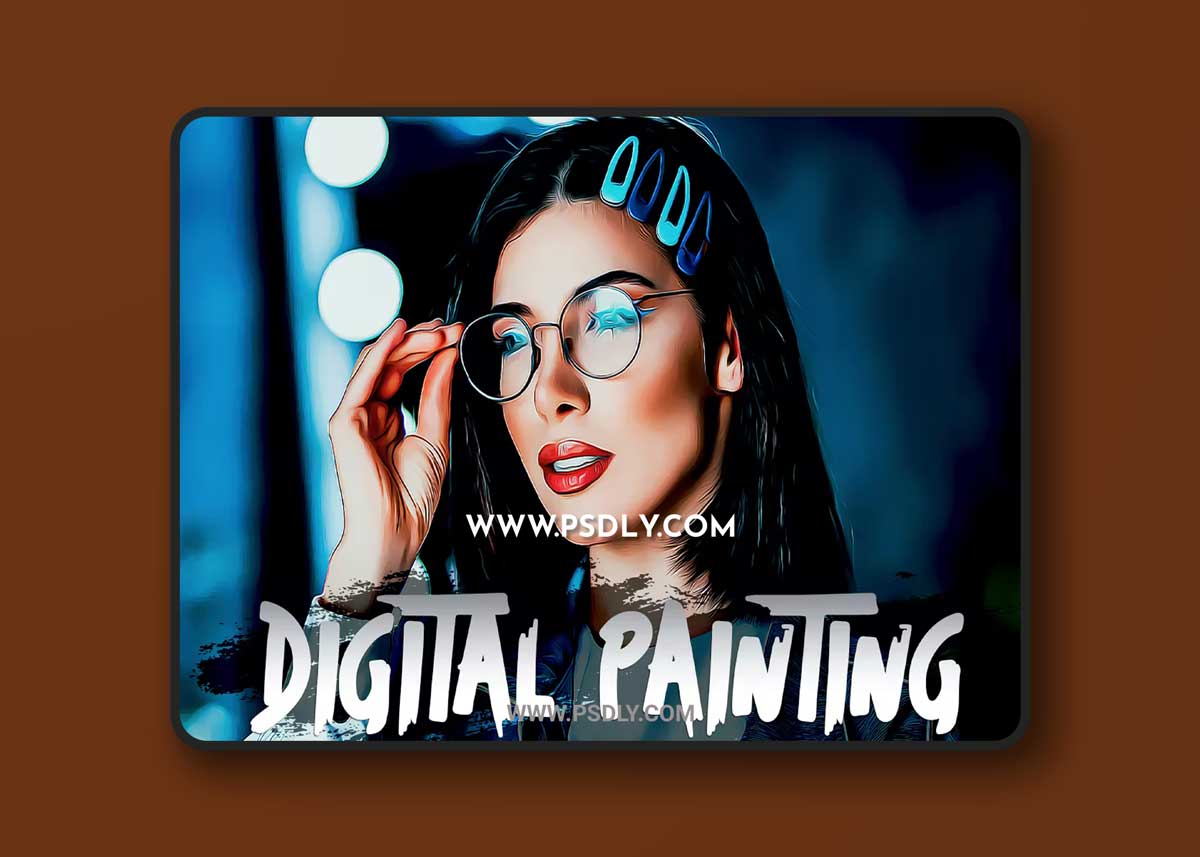 Digital Painting Photoshop Action