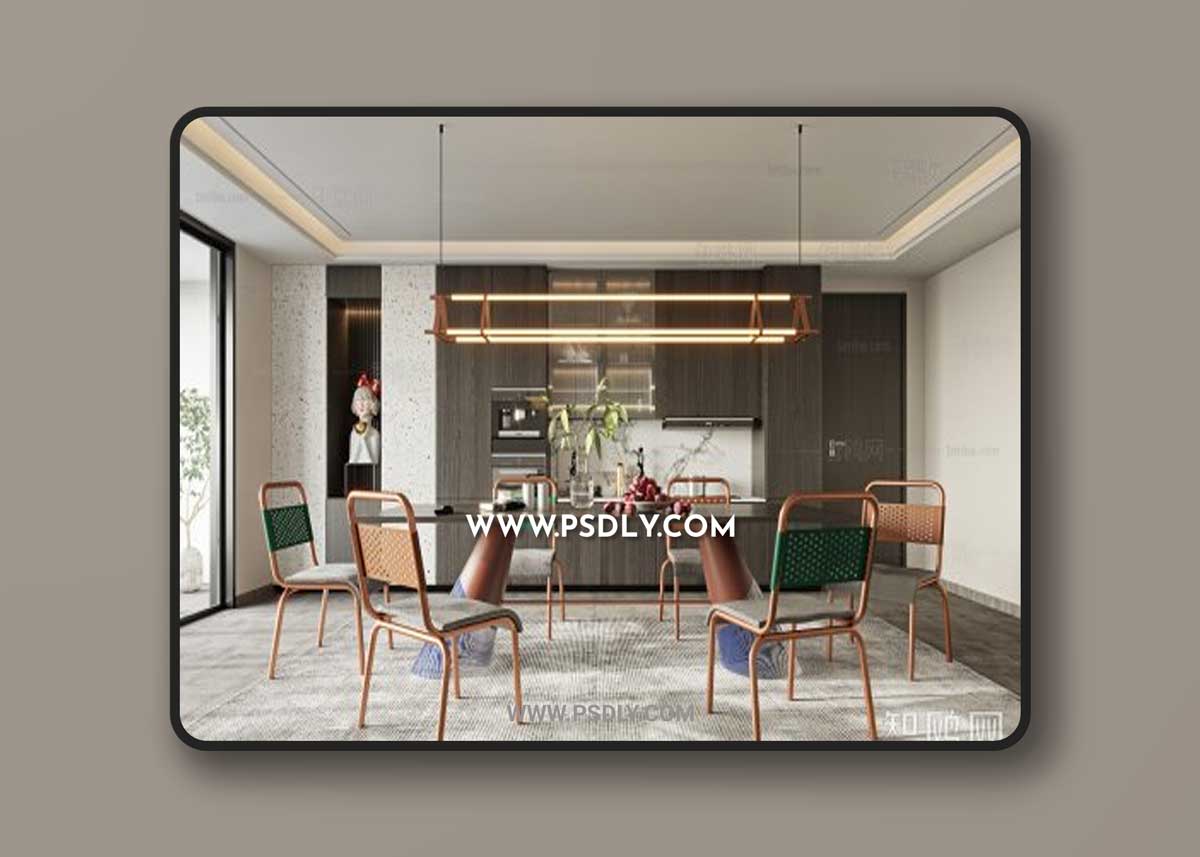 Dining room / Kitchen 3D Models