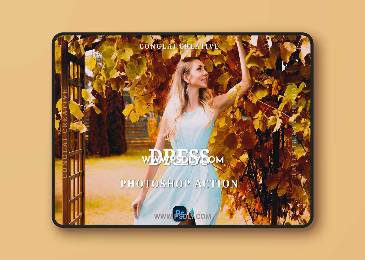 Dress - Photoshop Action