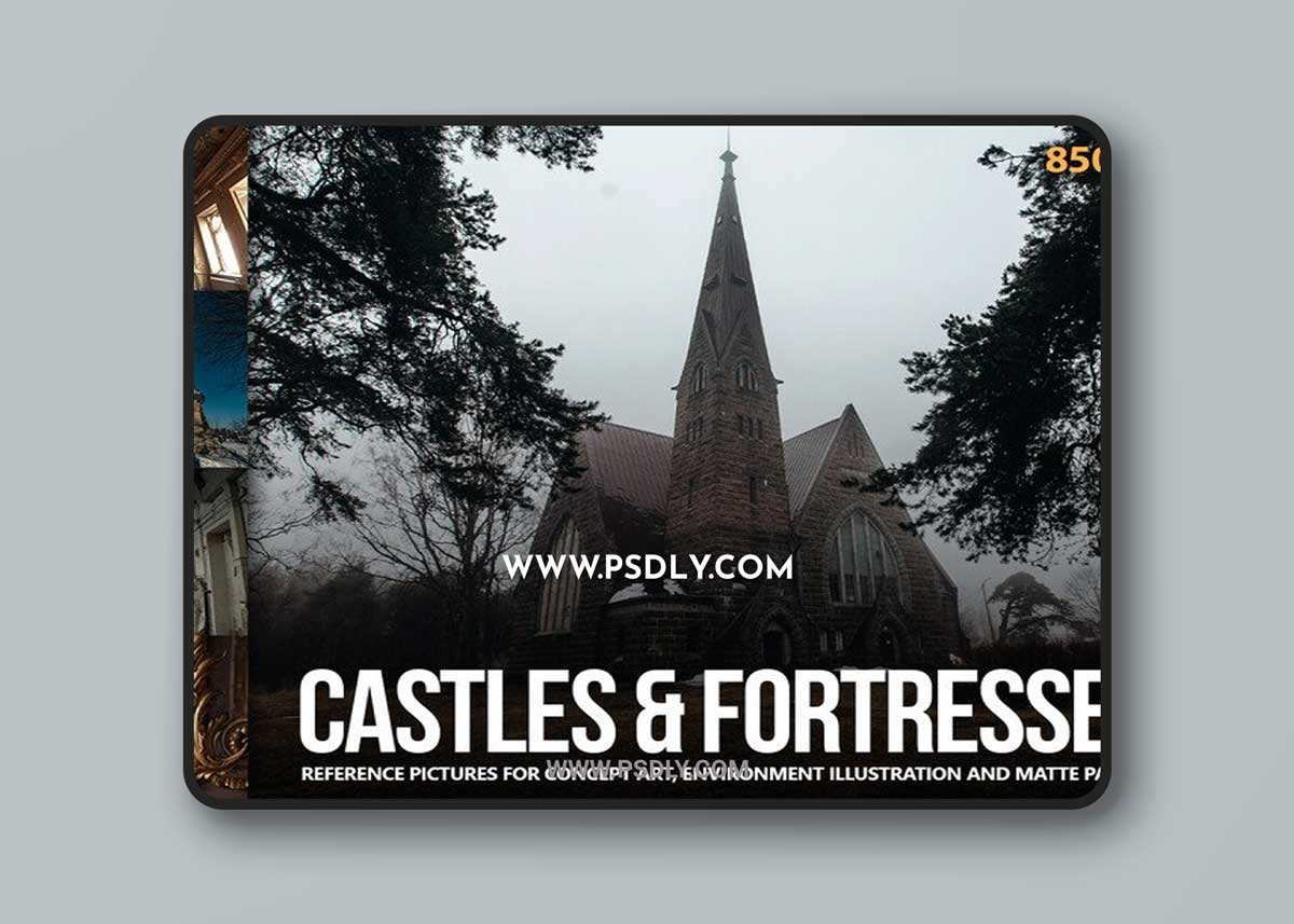 Grafit Studio - 850+ Castles and Fortresses Reference Pictures