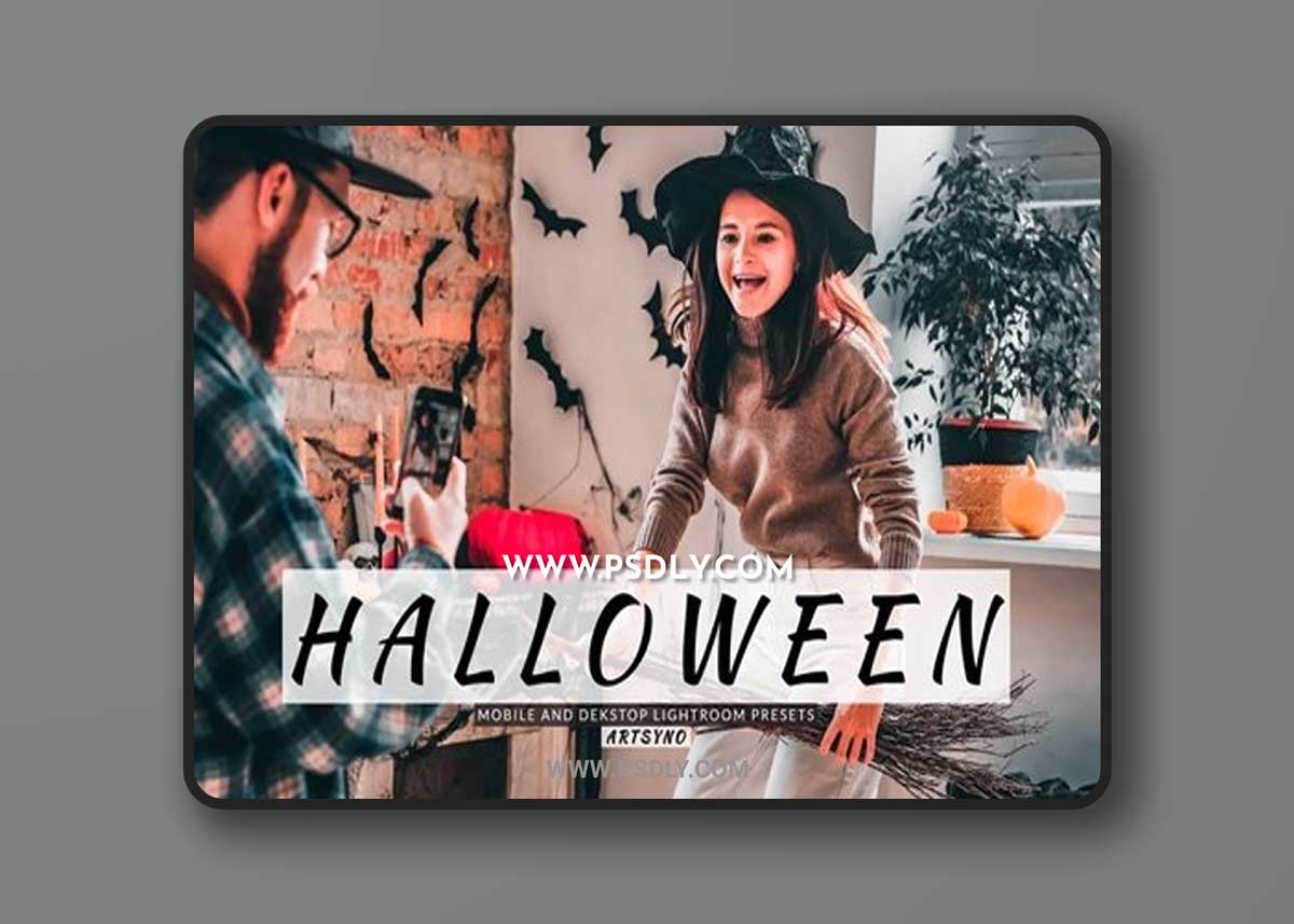 Halloween Lightroom Presets Dekstop and Mobile