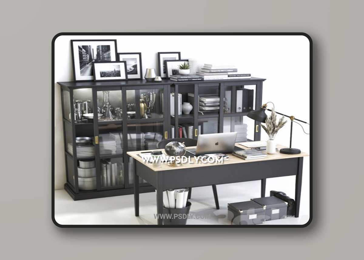 IKEA office workplace 43 3D Models