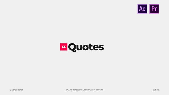 Videohive Quotes 23631625