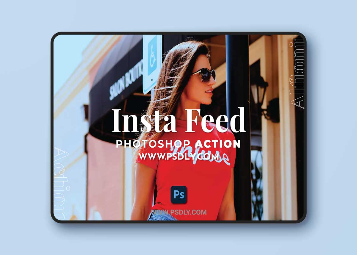 Insta Feed Photoshop Action