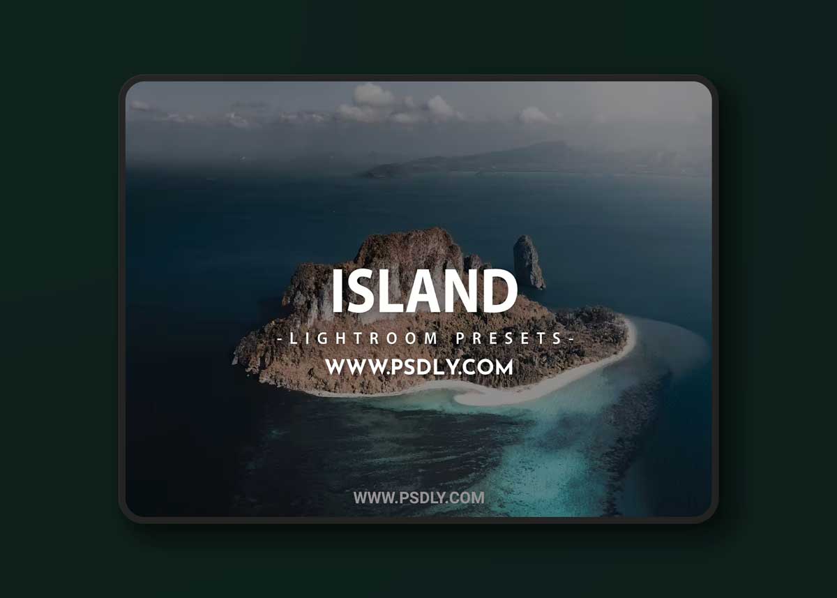 Island Lightroom Preset For Mobile and Desktop