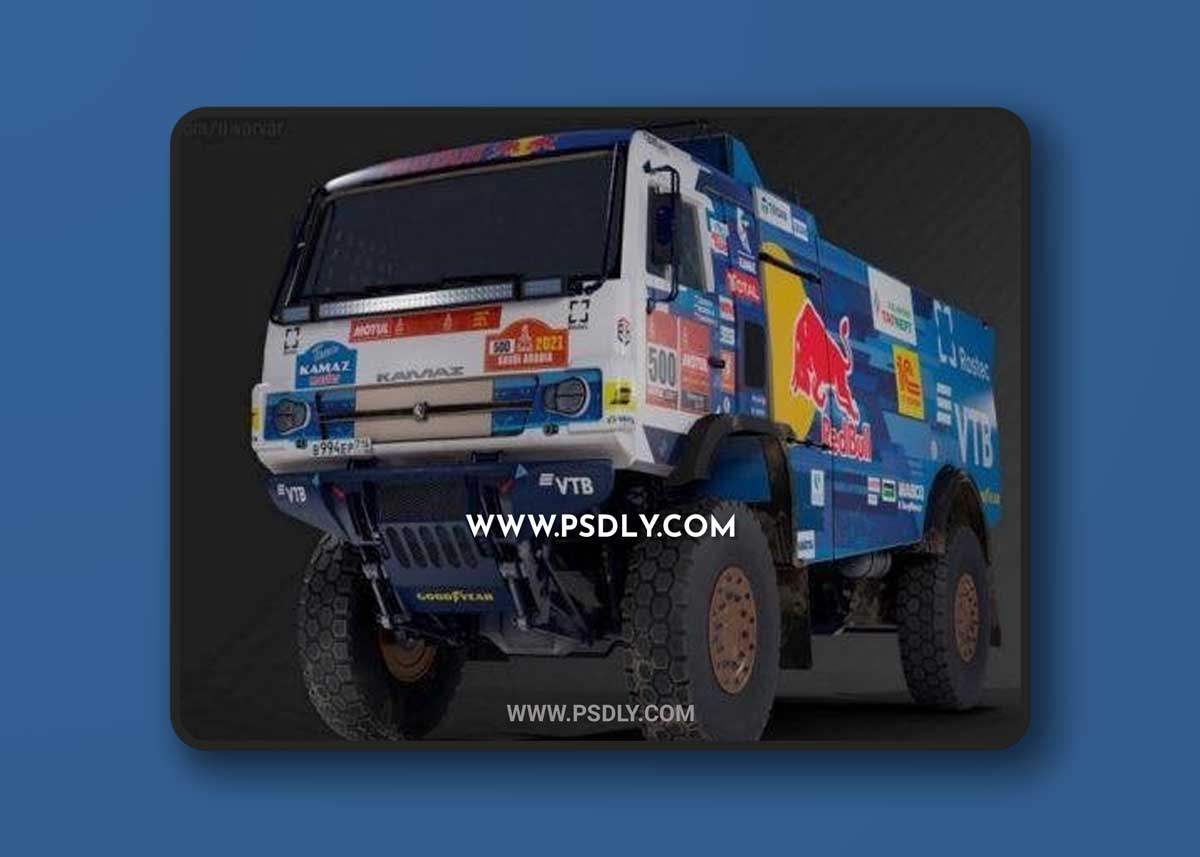 KAMAZ-MASTER 43509 3D Models