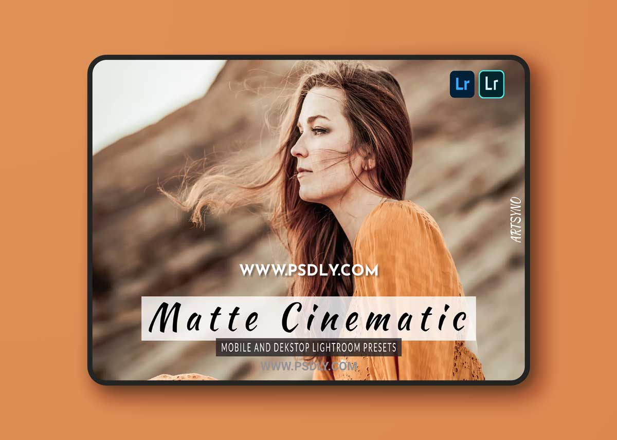 Matte Cinematic Lightroom Presets Dekstop Mobile