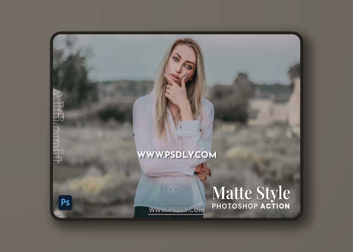 Matte Style Photoshop Action