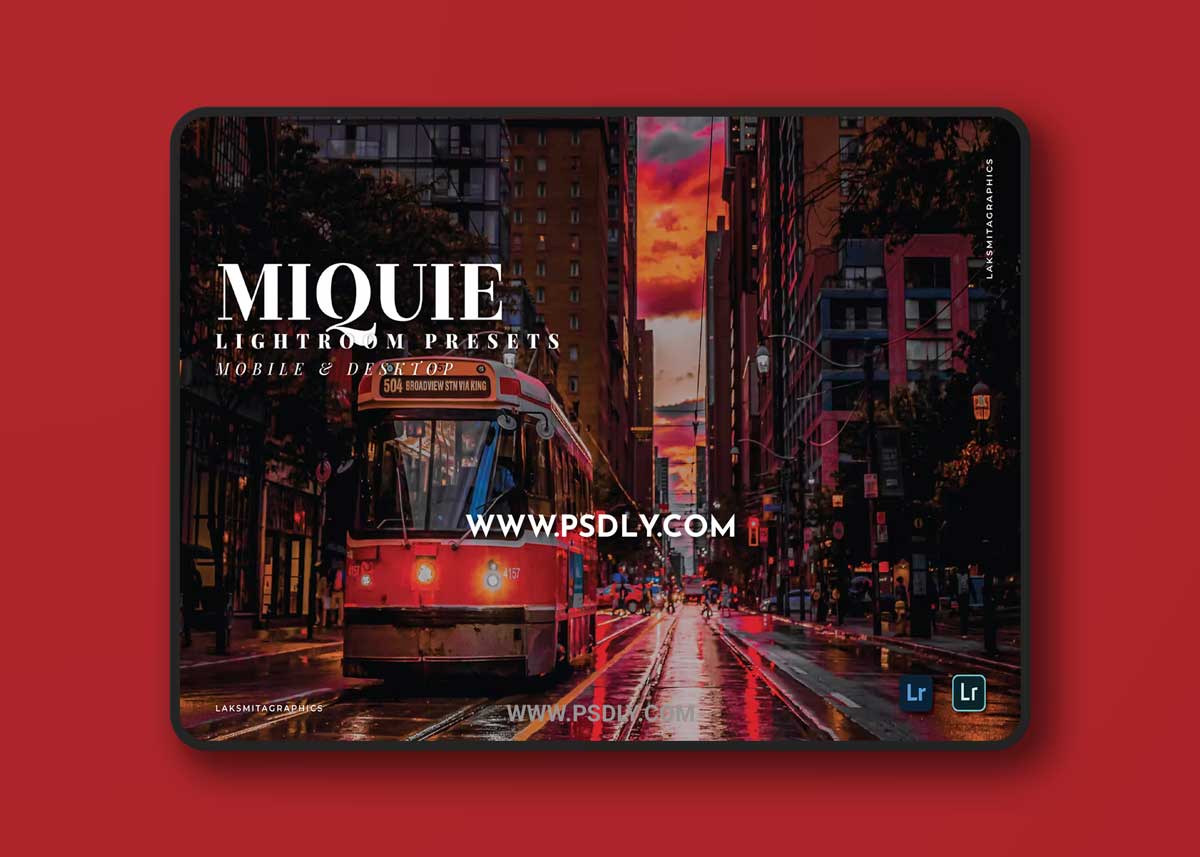 Miquie Mobile and Desktop Lightroom Presets