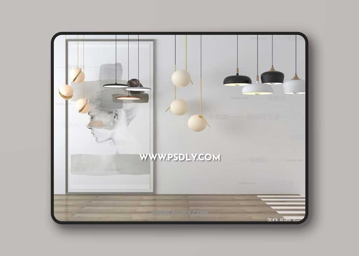 Modern Chandelier 132219 3D Models