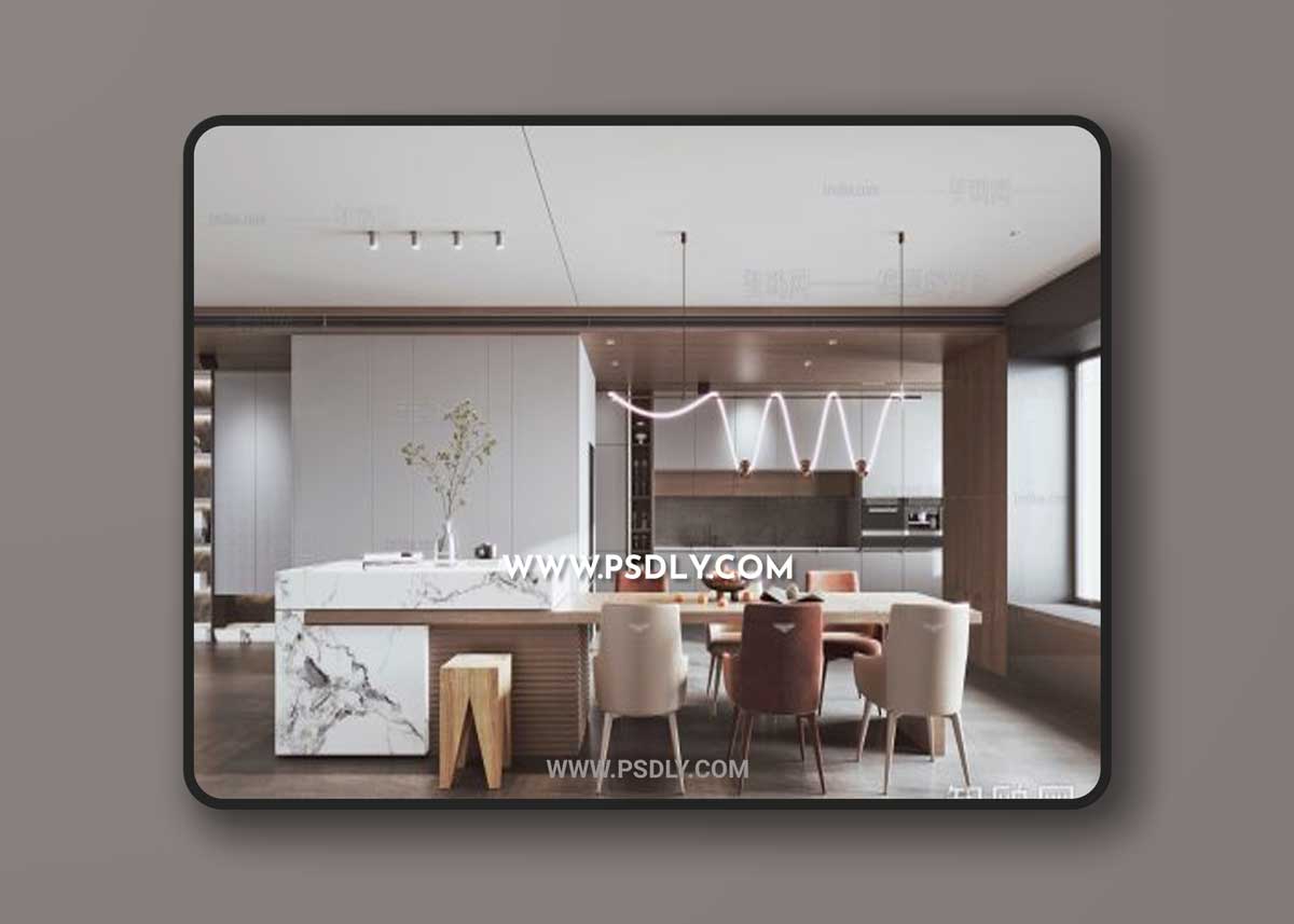 Modern Kitchen 1118957 3D Models