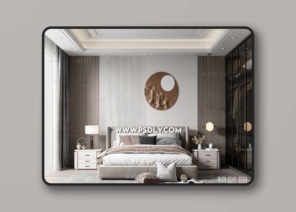 Modern bedroom 1093205 3D Models