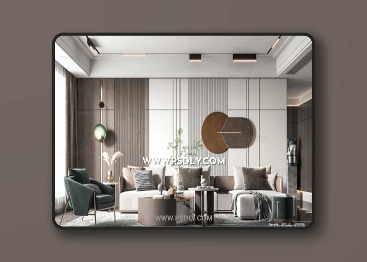 Modern living room 1012419 3D Models