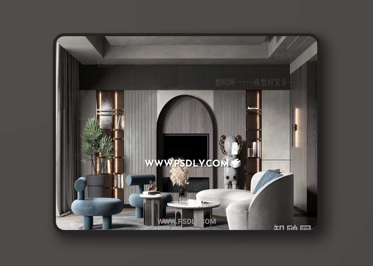 Modern sofa 765256 3D Models