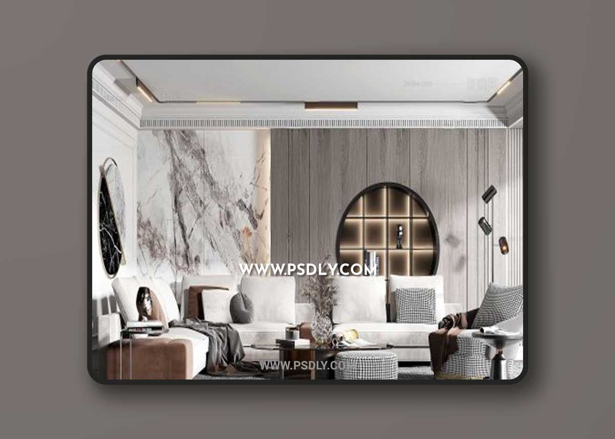 Modern sofa 770175 3D Models