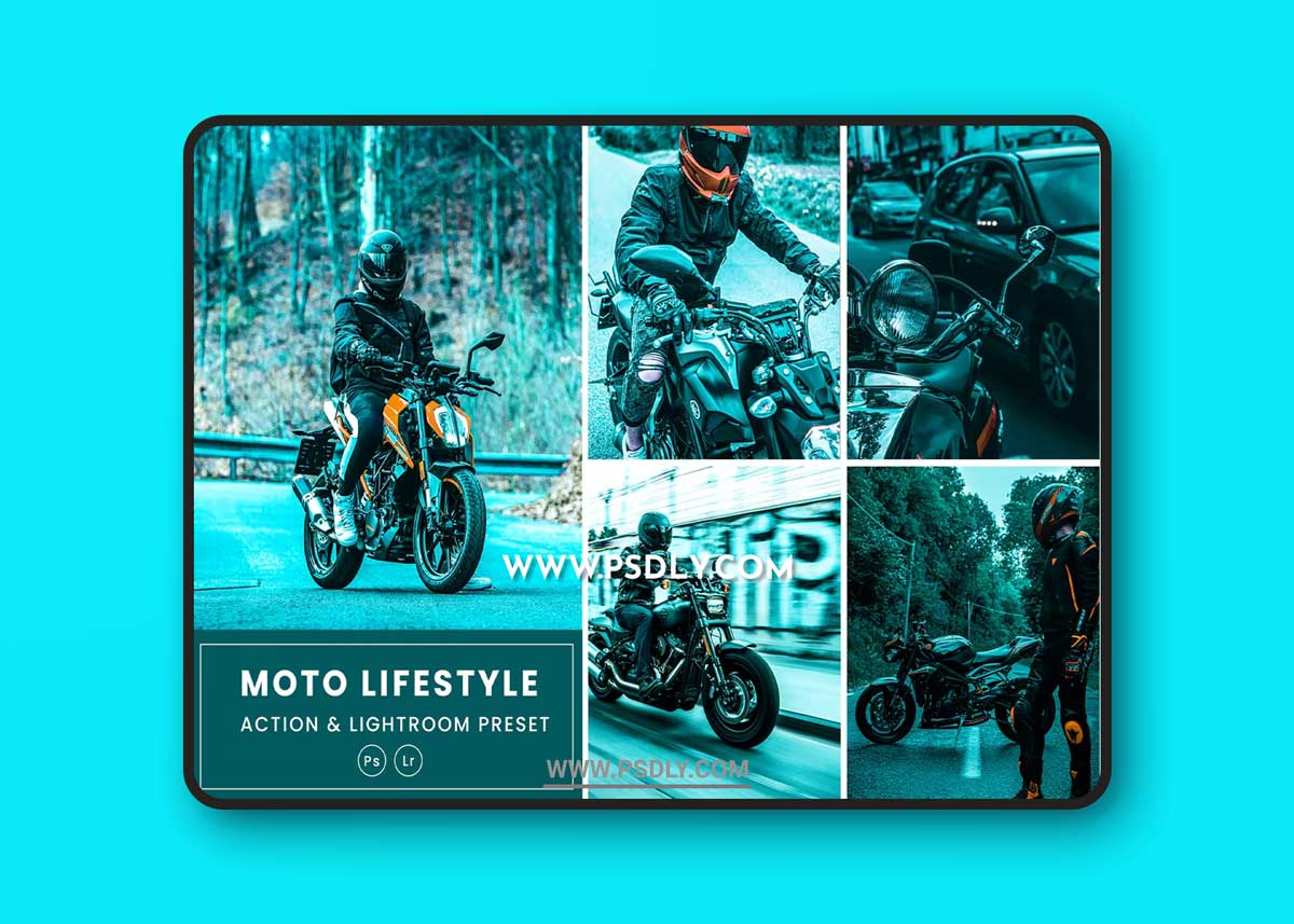 Moto Lifestyle Tones Action & Lightrom Presets