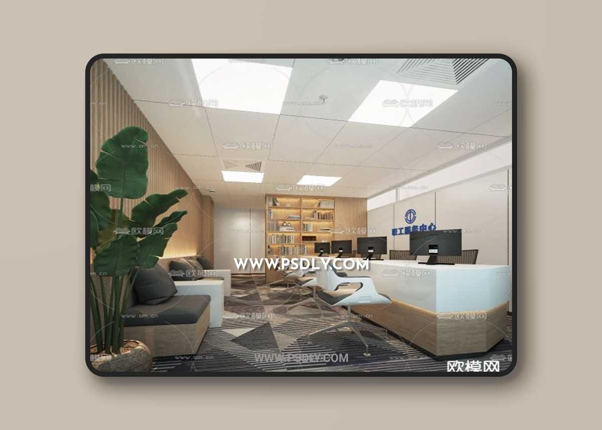 Office space 11602559 3D Models