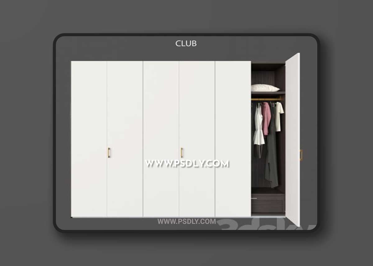 POLIFORM WARDROBES CLUB 3D Models