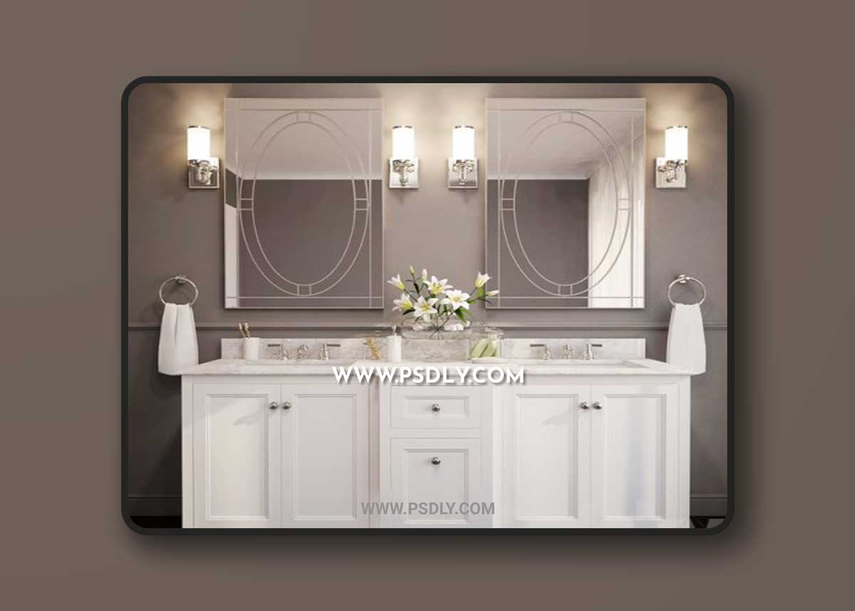 Pottery Barn Nightstand 3D Models