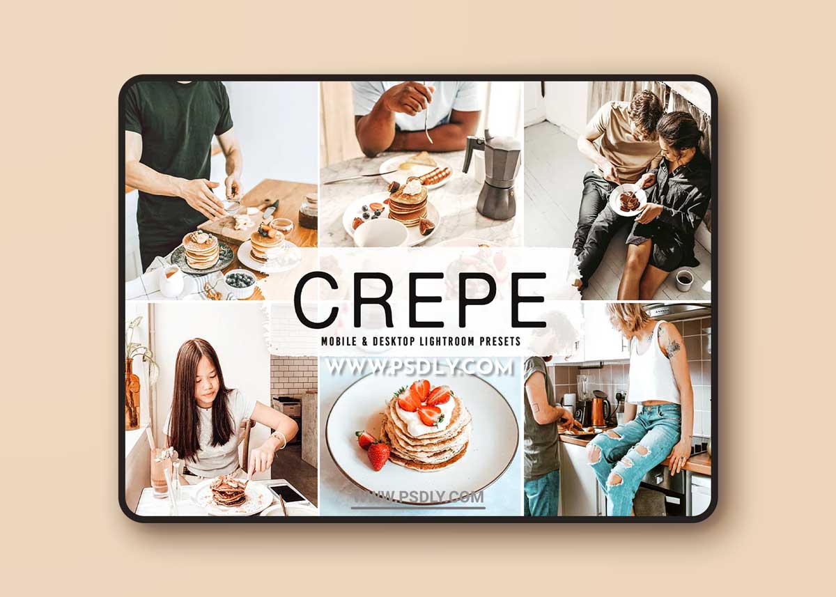CreativeMarket - Crepe Pro Lightroom Presets 6638384