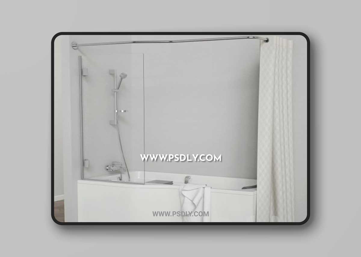 Set baths Comfort Plus TM KOLO with glass curtains and soft