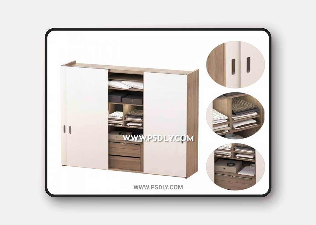 Shkaf Kupe Cloth - 3D Models - 3DSKY