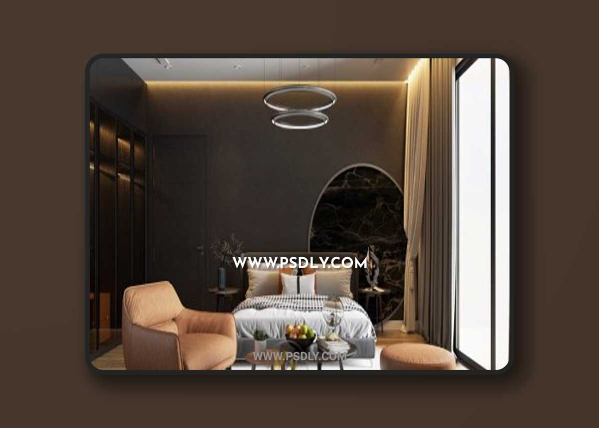 Sketchup Bedroom Interior by Vu Van Luong 3D Models