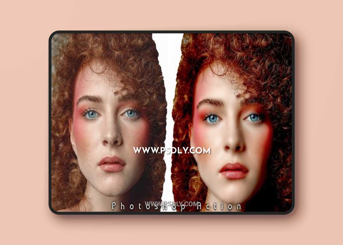 Skin Retouching Photoshop Action